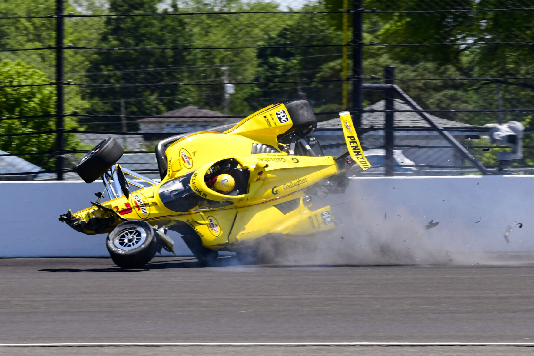 APTOPIX IndyCar Indy 500 Auto Racing